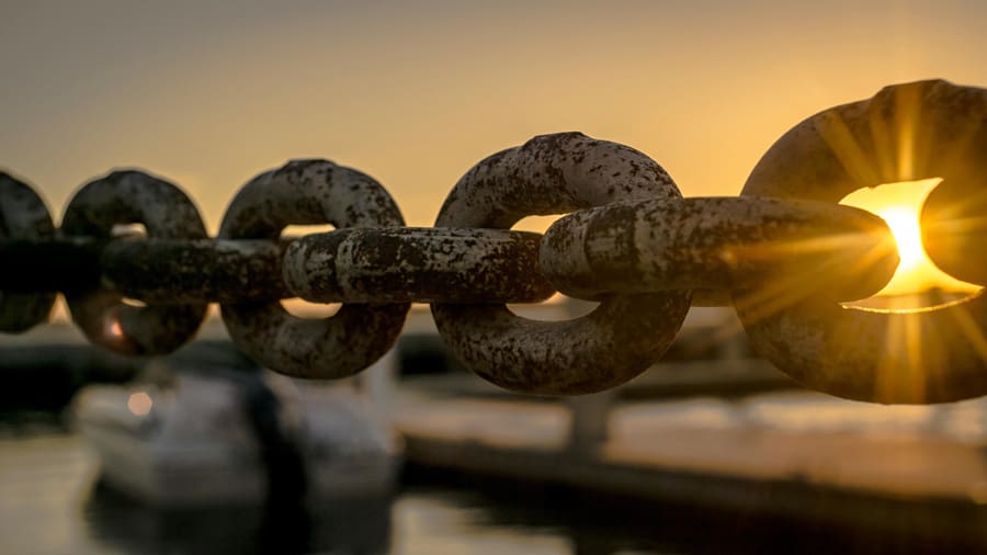 chain, link, lock
